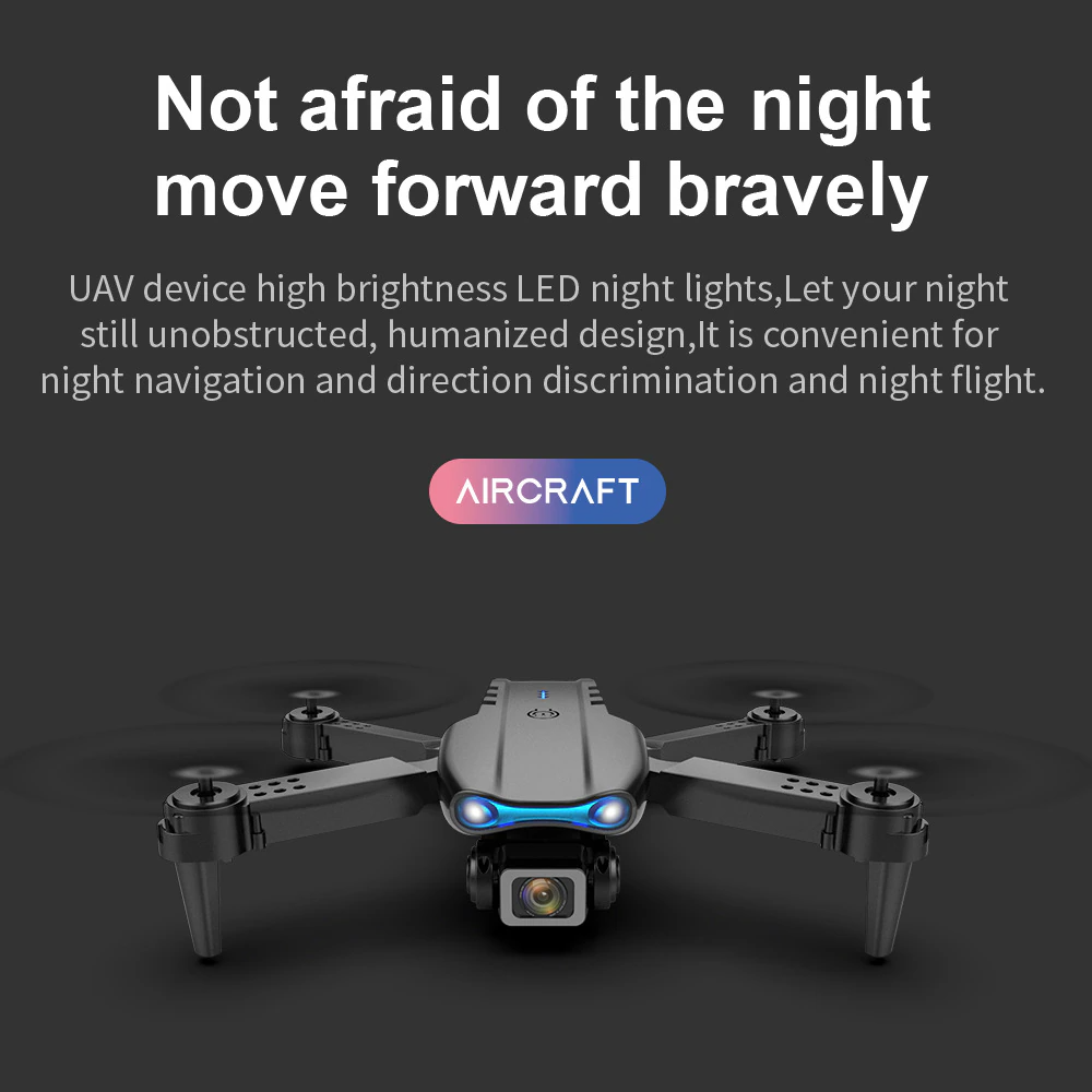 Drones Quadcopter 5G 4K GPS Drone X Pro con Cámara Dual HD WiFi FPV Plegable RC