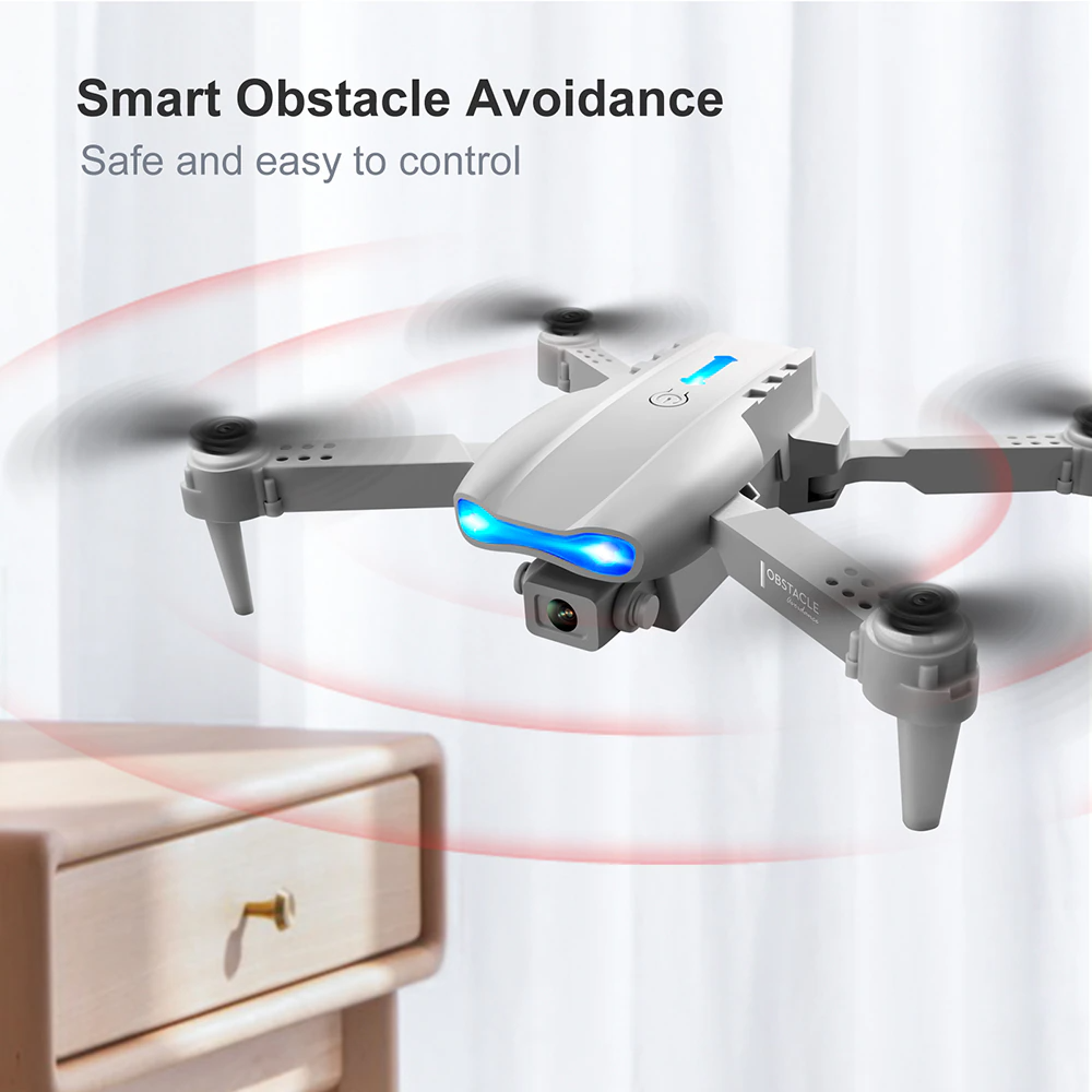 Drones Quadcopter 5G 4K GPS Drone X Pro con Cámara Dual HD WiFi FPV Plegable RC