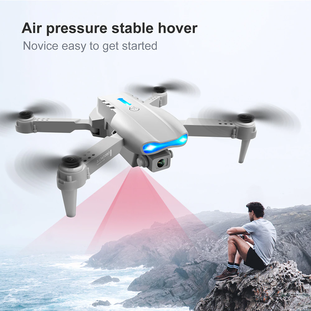 Drones Quadcopter 5G 4K GPS Drone X Pro con Cámara Dual HD WiFi FPV Plegable RC