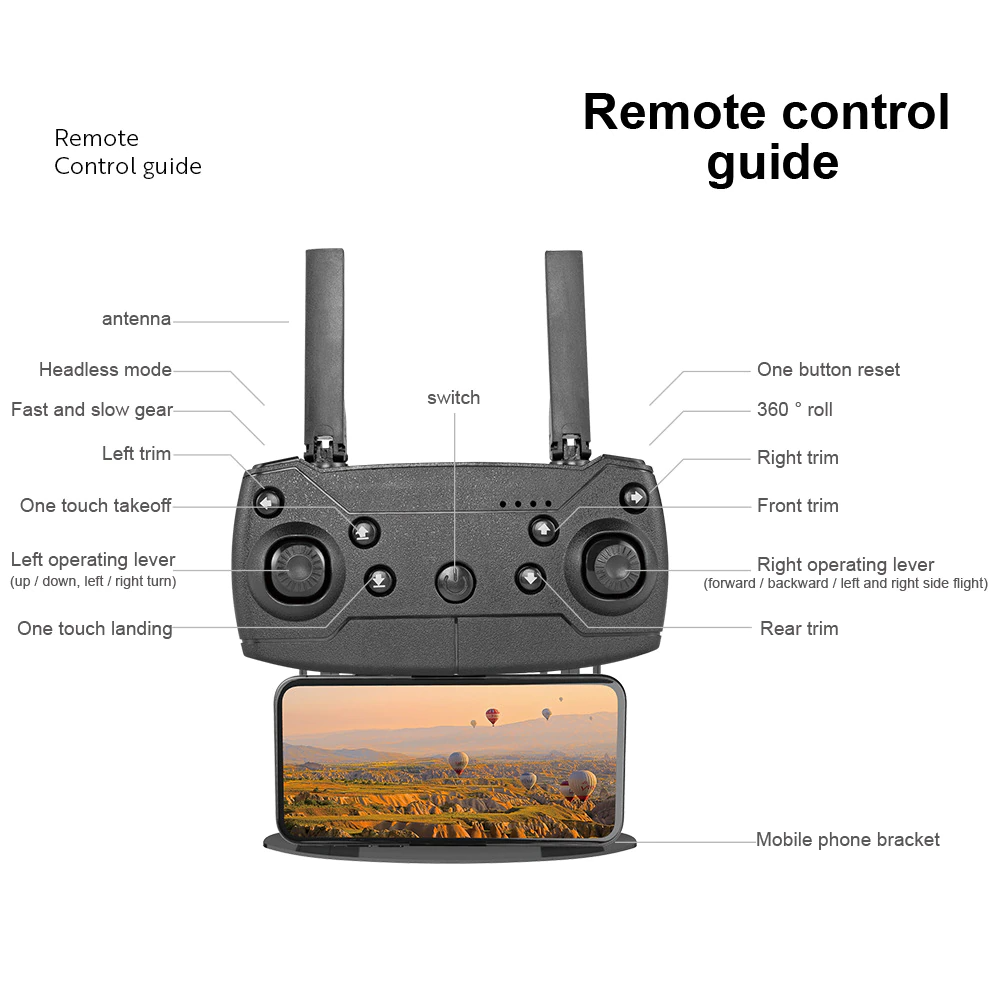 Drones Quadcopter 5G 4K GPS Drone X Pro con Cámara Dual HD WiFi FPV Plegable RC