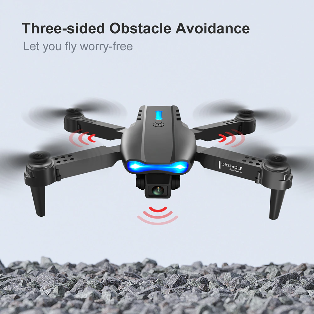 Drones Quadcopter 5G 4K GPS Drone X Pro con Cámara Dual HD WiFi FPV Plegable RC